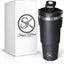 Vaso térmico acero inox 30oz con tapa 3 vías mango plegable