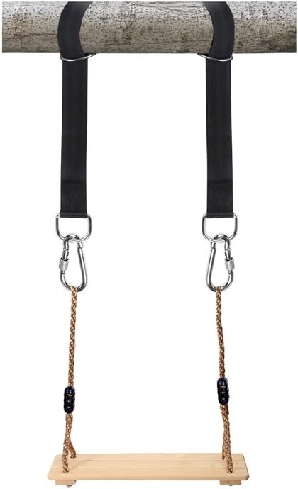 Kit colgar columpio soporta 2100lb 2 correas mosqueton