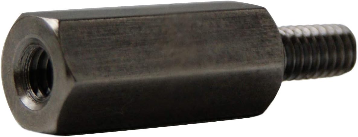 Separador hex 3/8 acero inox 18-8 rosca 10-32 paq 5