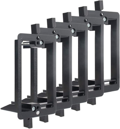 Soporte pared 1 banda 10 para cables red HDMI coaxial