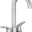 Grifo de barra dos manijas acero inox