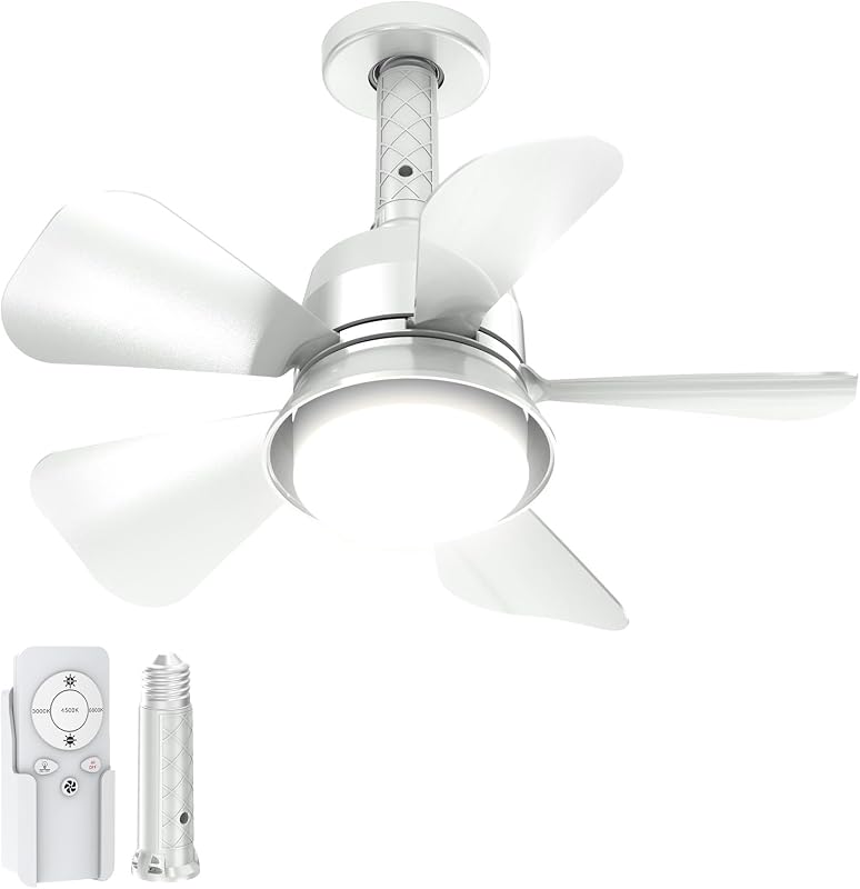 Ventilador techo con luces LED 3 colores control remoto