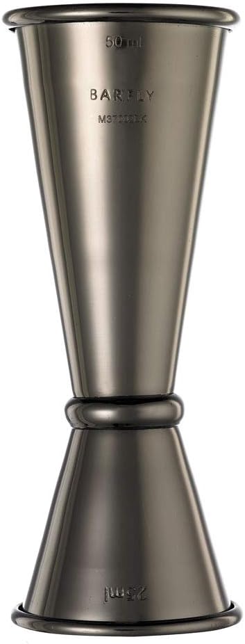 Vaso medidor estilo japonés 25x50ml color negro