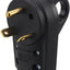 Enchufe RV 30A NEMA TT-30P 125V con mango desenchufe