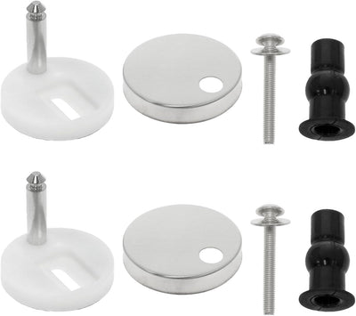 Reemplazo bisagra inodoro acero inox tornillo goma