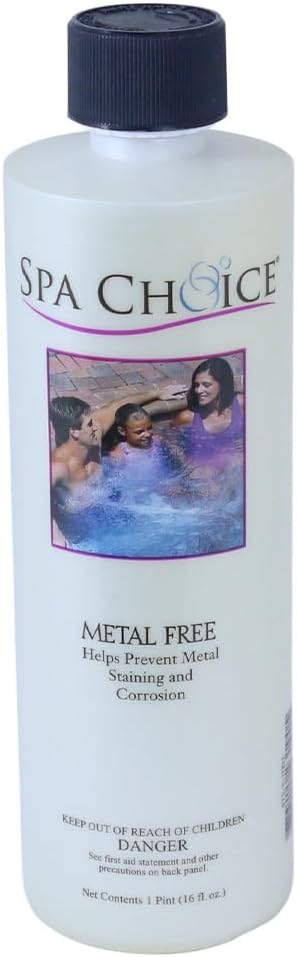 1 Pint Libre de Metal para Spa y Bañera Hidromasaje