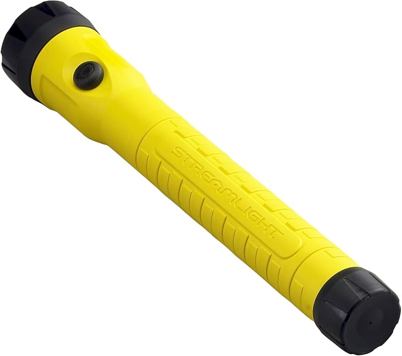 Linterna LED recargable 130 lúmenes amarilla