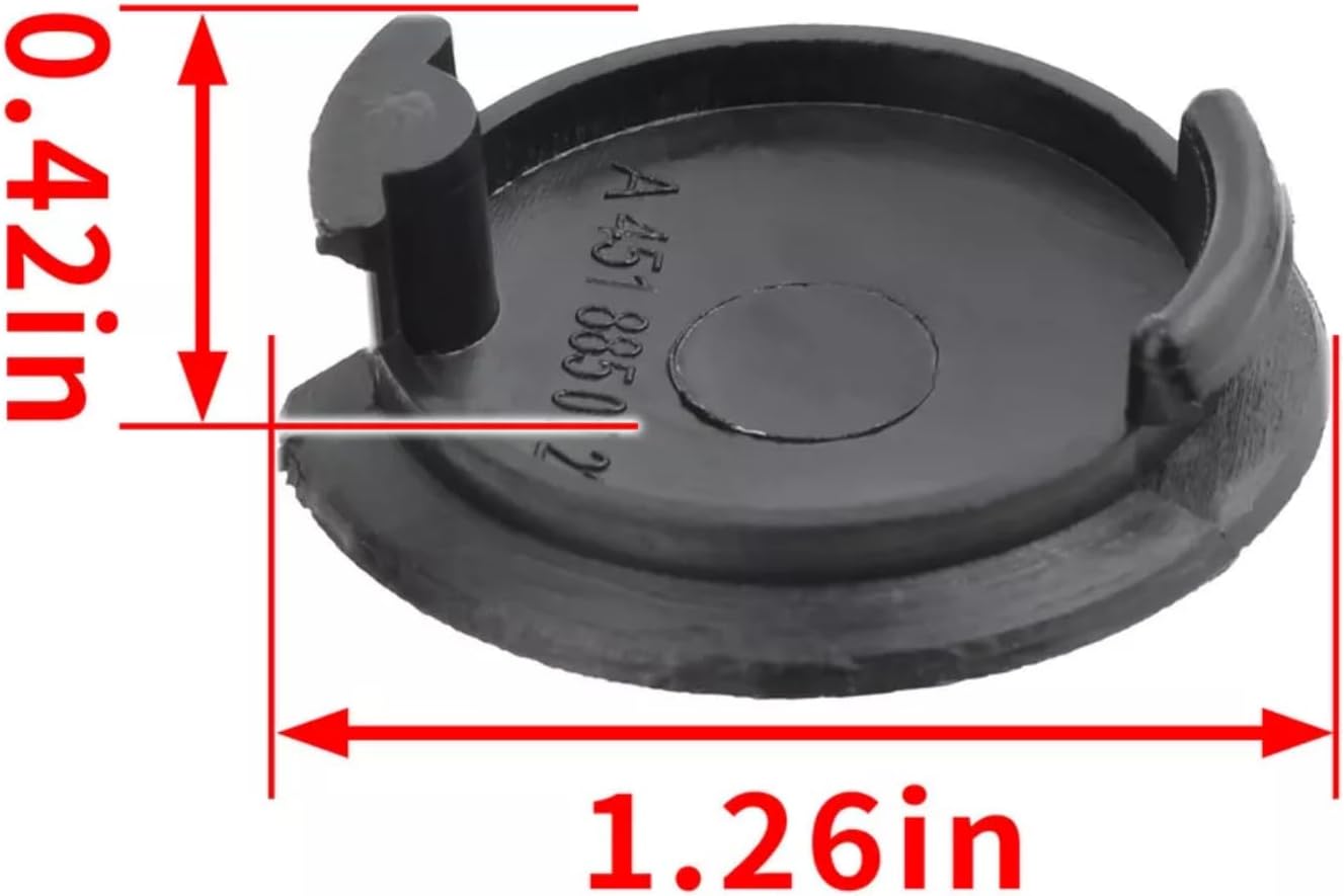 Tapa enchufe parachoques trasero remolque Smart Fortwo 2008-C22A