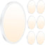 6 Luces LED Techo 12" 3 Colores 120V Superficie Delgada