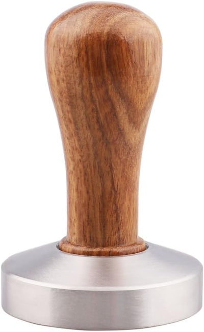 Tamper acero inox 53mm para prensa de café