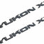 2 Emblemas Placa Puerta Elevadora SUV Yukon Negro