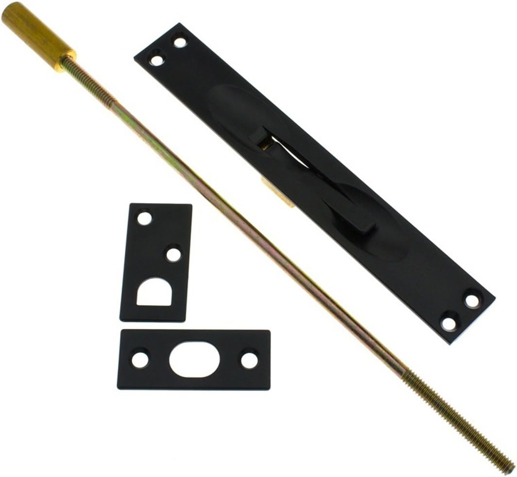 Perno extensión latón 11-3/4 pulg émbolo negro mate