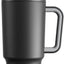 Vaso acero inox 30oz con asa tapa popote a prueba de fugas