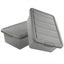 Caja plástico 14qt transparente con tapa 2 pzas