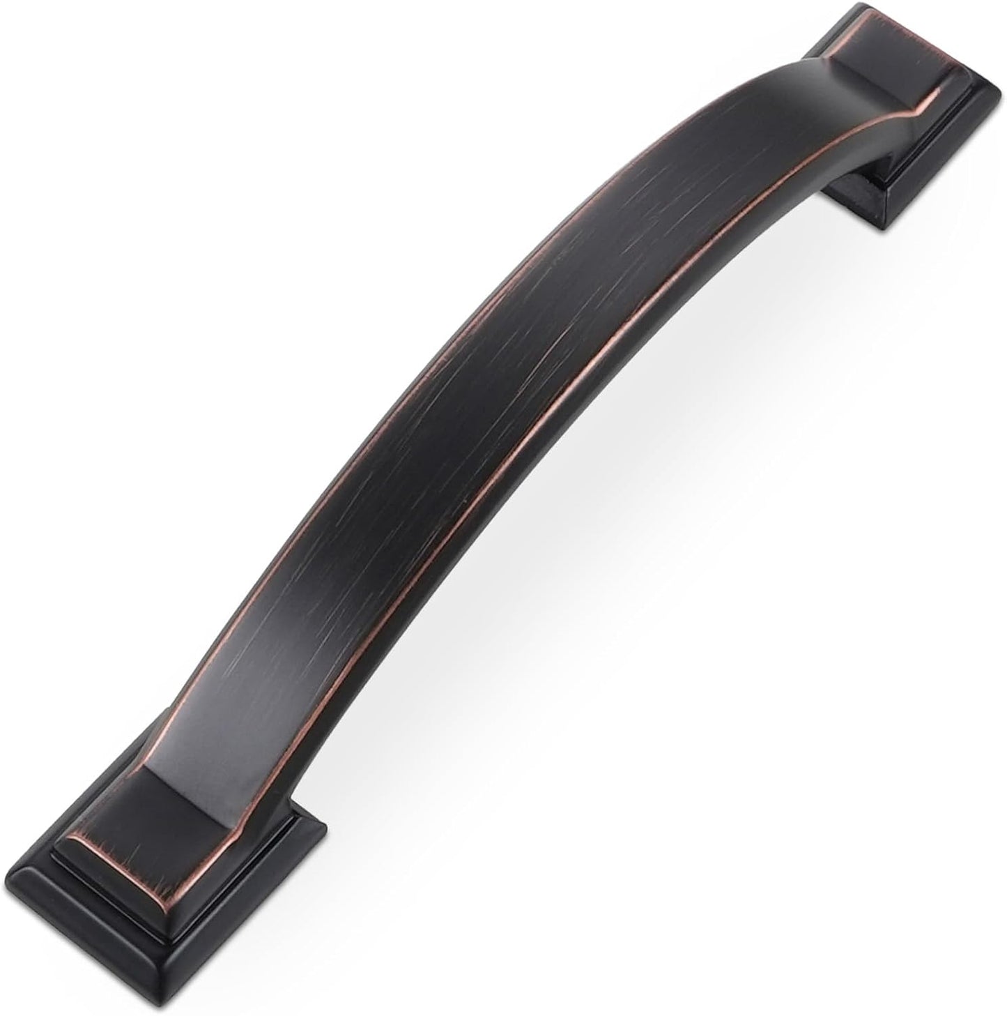 10 Tiradores Gabinete 3-3/4pulg Bronce Aceitado