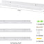 Estantería flotante para niños 15.7" set 3 blancas