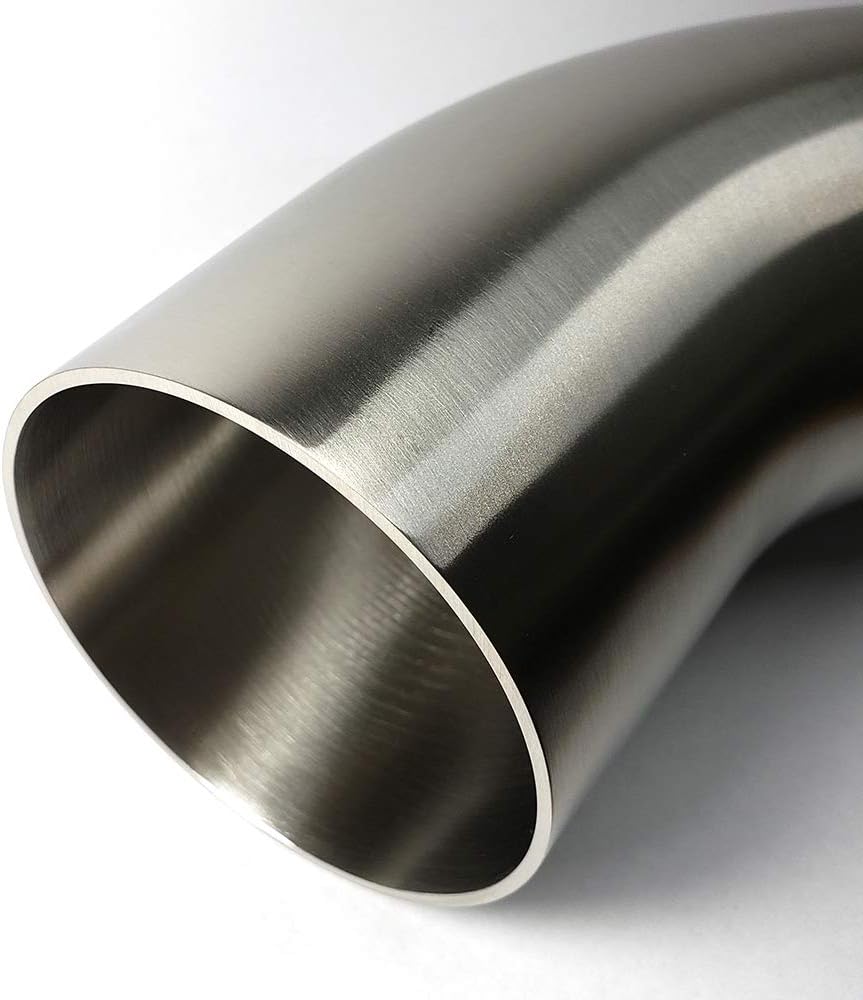 Codo mandril inox 1.5" radio 1d/1.5" pared 16ga pierna 2" ss304