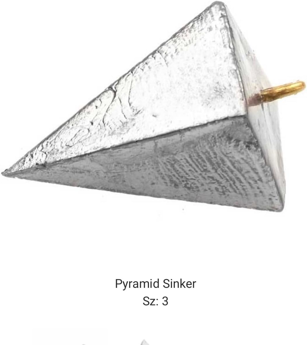 Molde Pirámide Sinker Tamaño 3oz