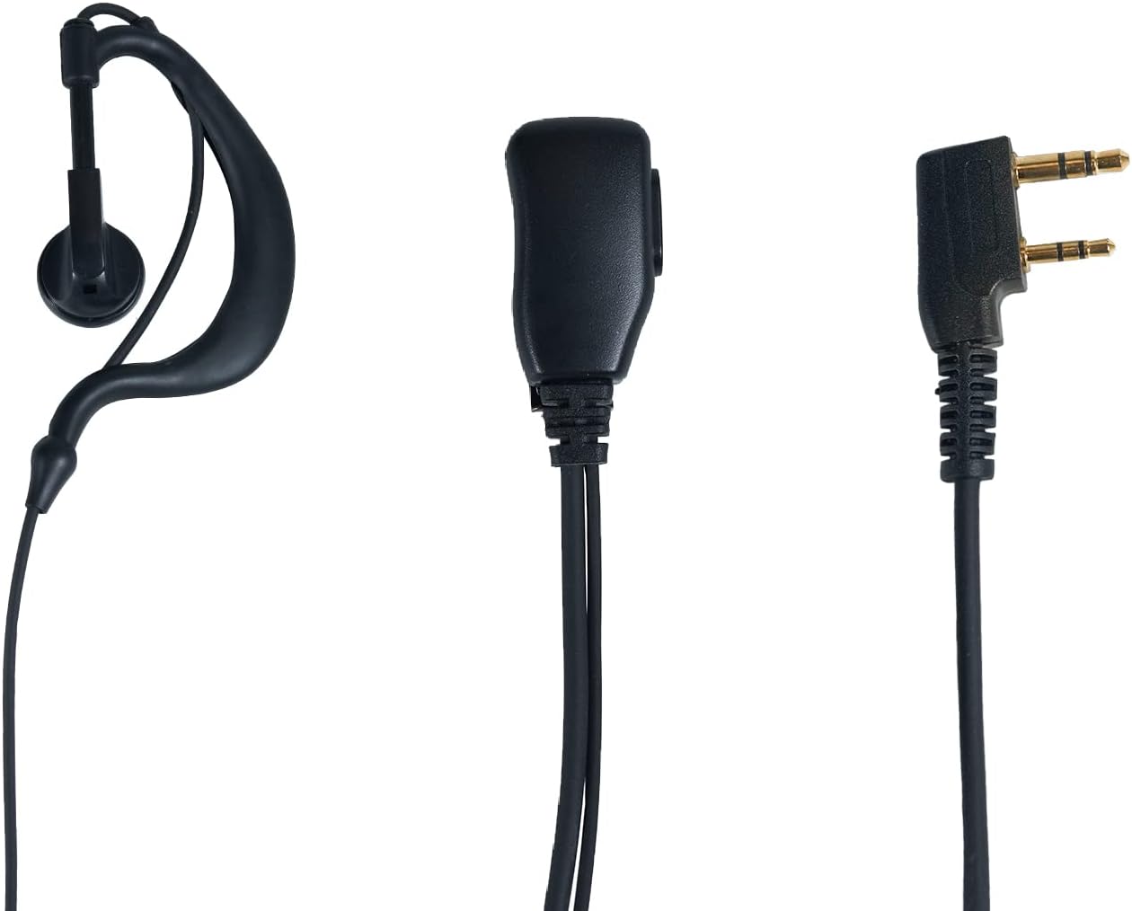 Auricular UV-82 para Baofeng Walkie Talkie PTT Pack 10