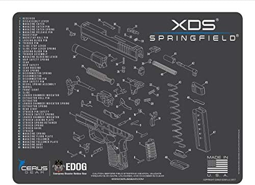 Alfombrilla limpieza comp Springfield XDs 0.118"