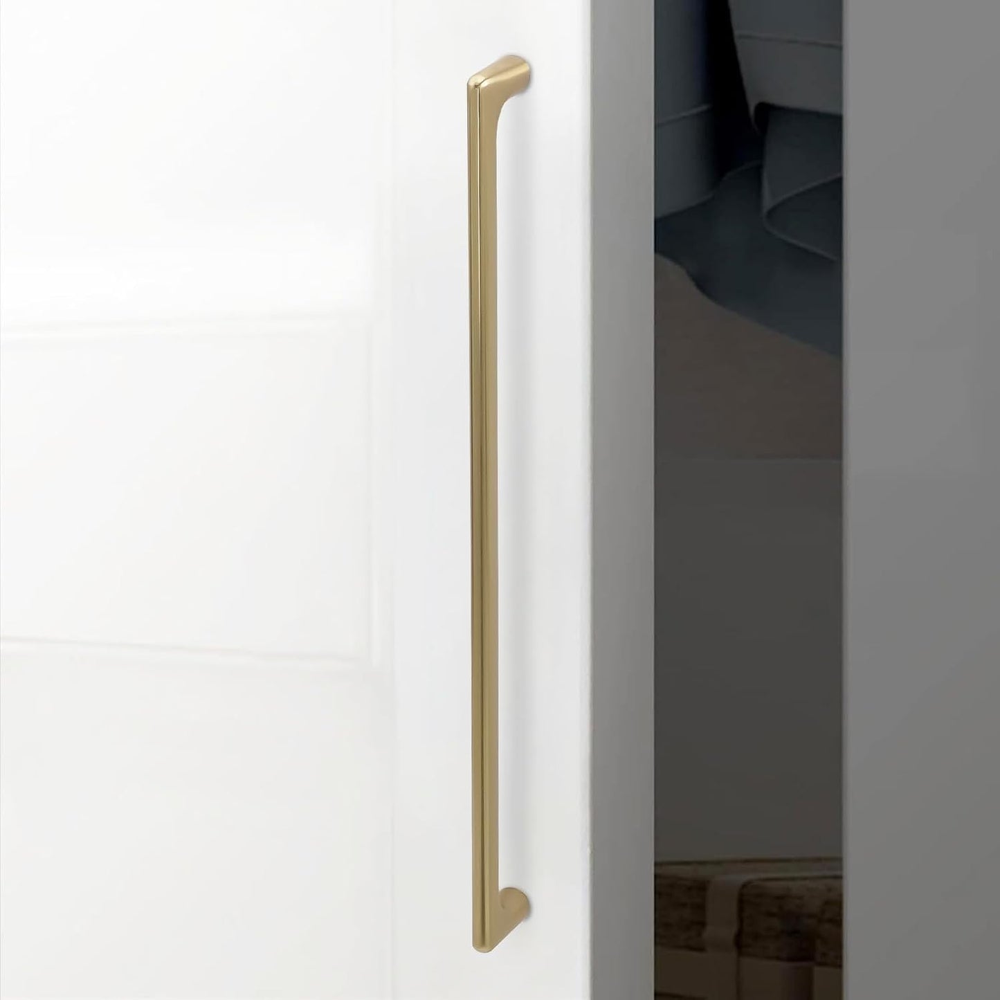 6 Tiradores Gabinete Cocina 10pulg Color Bronce Champán