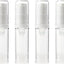 6 Botellas Plástico 0.17oz Bomba Sin Aire Recargables Cuidado Piel