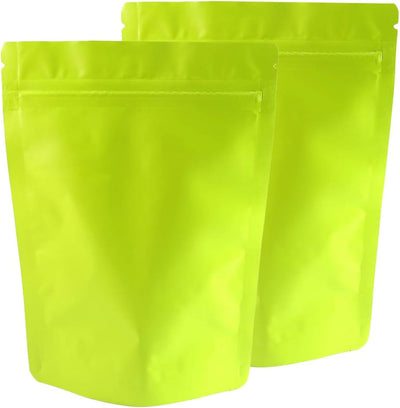 Bolsas aluminio Mylar 100uds 5.1x7.1" verde