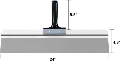 Cuchillo cinta 24pulg acero inox para yeso