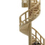 Soporte magnético para escaleras giratorias beige