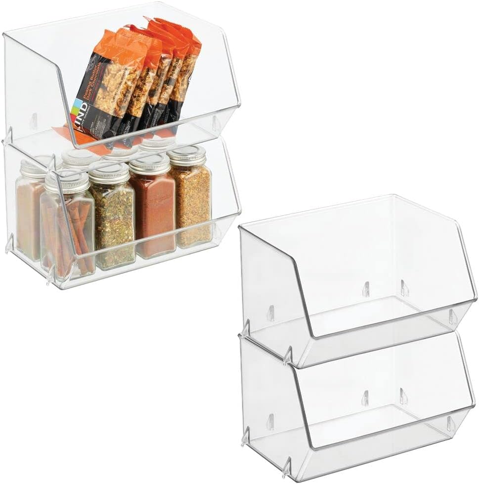 Contenedor plástico para almacenar alimentos cocina