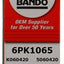 Correa Serpentina OEM 6PK1065 para Motor de Automóvil