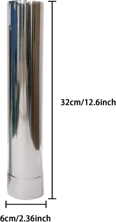 Tubo chimenea acero inox 4 secciones 6x32cm