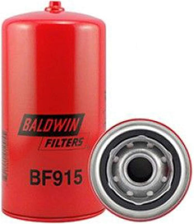 Filtro combustible 7-7/16x3-11/16 pulg color rojo