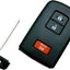 Funda inteligente llave Toyota con control remoto 3 botones