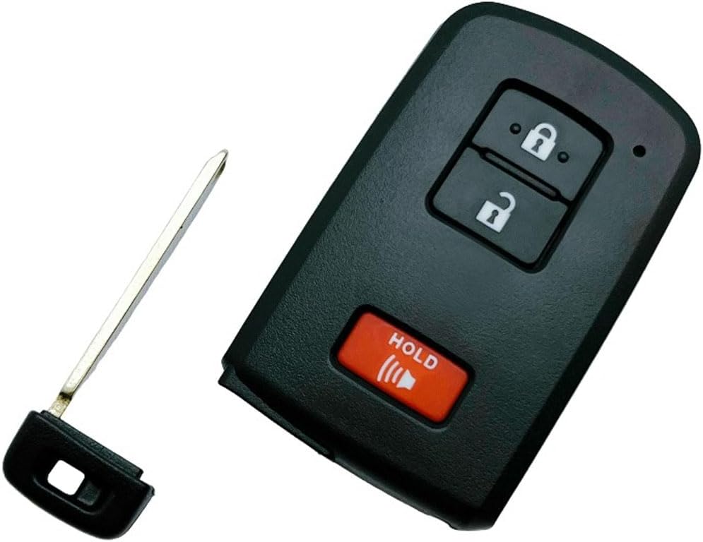 Funda inteligente llave Toyota con control remoto 3 botones
