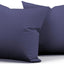 2 Fundas Almohada Decorativas Impermeables 18x18" Azul