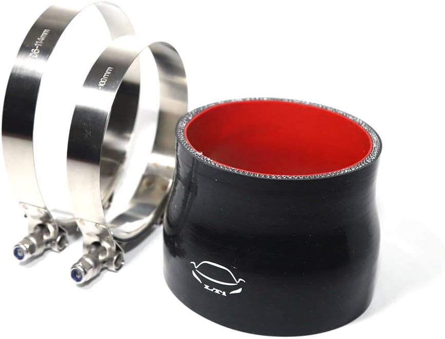 Acoplador manguera silicona reforzado 3.75-4" T