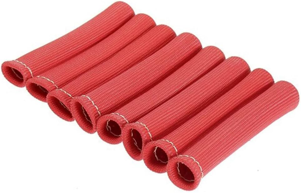 Protector térmico cable bujía 2500 pack 8 rojo