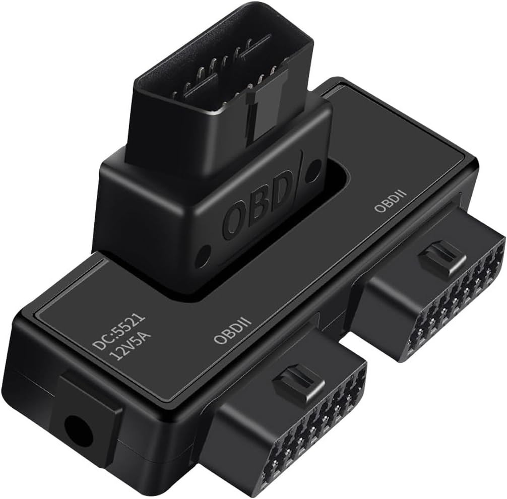 Splitter OBDII con puerto giratorio divisor universal