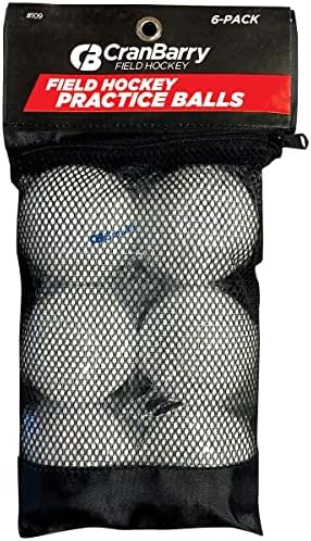 Pelota práctica hockey césped 6 Uds