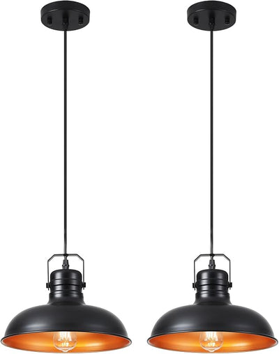 Lámpara colgante vintage 71" ajustable set 2