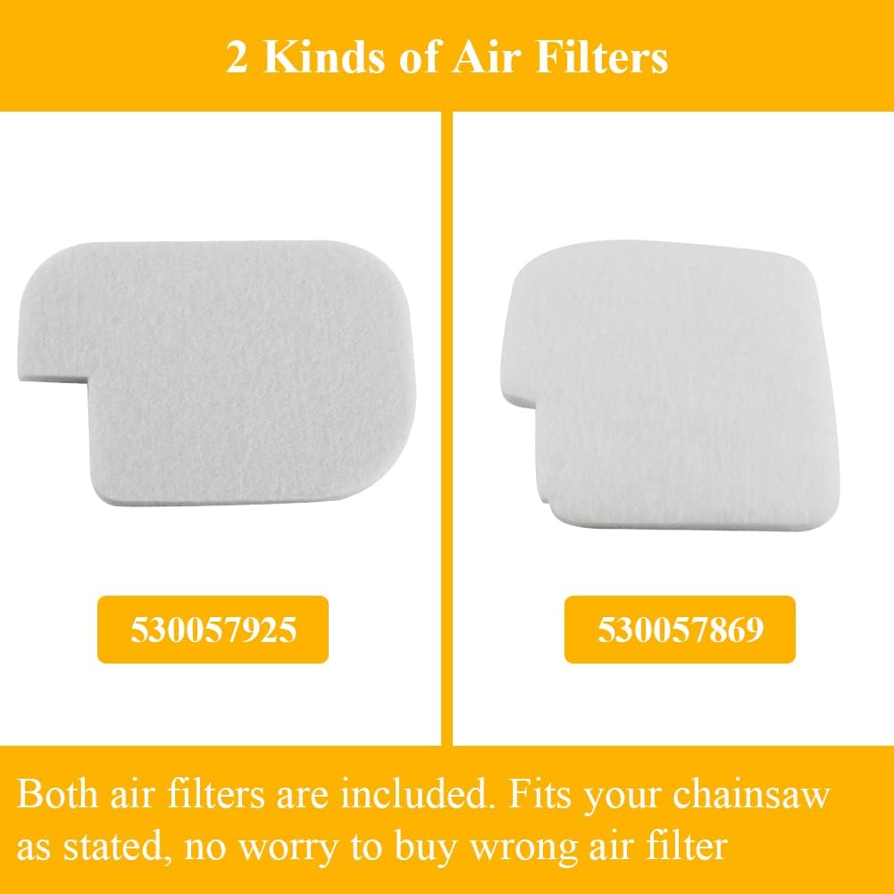 Kit filtro aire carburador Poulan Pro P3314WS P4018