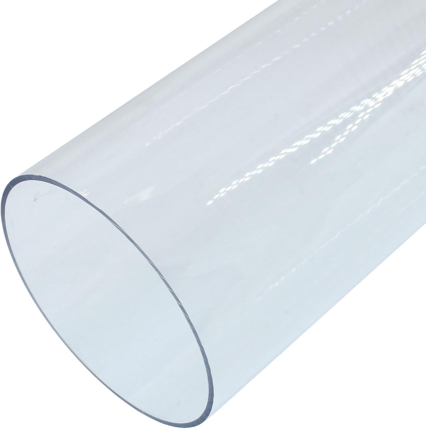 Tubo rígido redondo transparente 76mm x 305mm poli