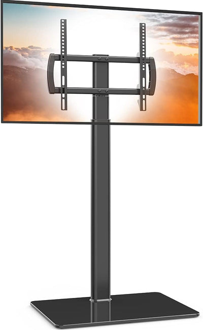 Soporte TV suelo giratorio 80 grados ajustable 27-65pulg
