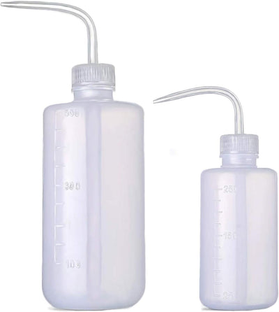 Botella exprimible regadera plástico 8.5oz y 16.9oz
