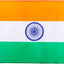 Bandera India 3x5ft poliéster chakra ashoka naranja blanco verde