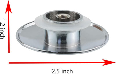 Tapón drenaje lavabo 2.598pulg botón pulsador