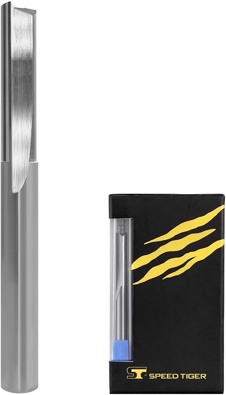 Brocas carburo espiral para enrutador 1/4pulg 5 pzas