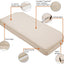 Cojín banco exterior 41x18x3pulg resistente agua beige
