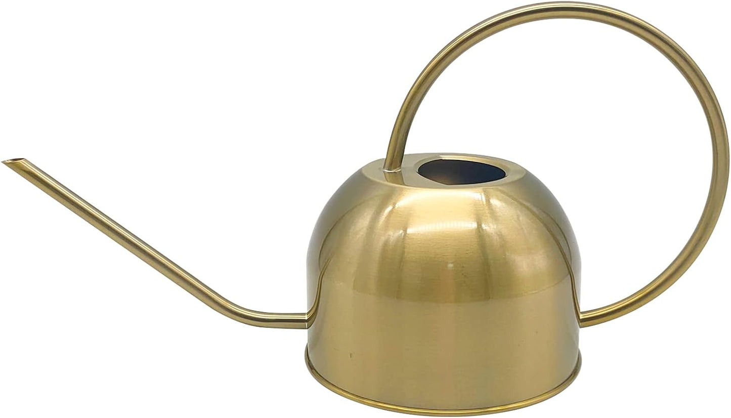 Regadera acero inox 50oz boquilla larga dorado